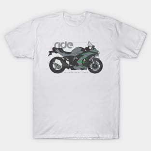 RIde ninja h2 sx se+ gray T-Shirt